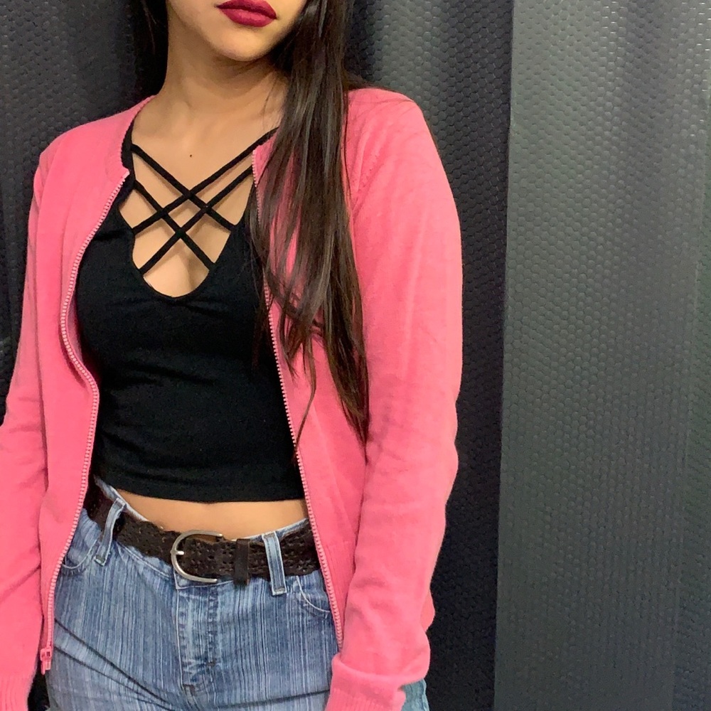 🍭 Cherokee pink zip up jacket 🍭